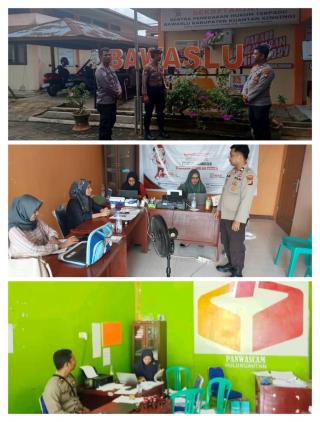 Jelang Pemilu 2024 Polsek Kuantan Tengah dan Polsek Hulu Kuantan Lakukan Patroli Kondusifitas Kamtib